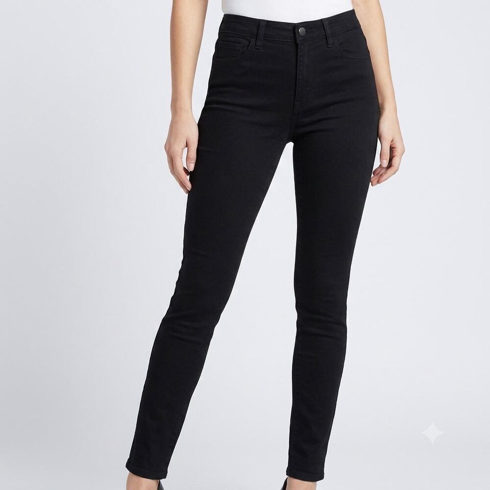 NYDJ Black Legging Skinny Jeans Jeggings Size 0 High Rise Lift Tuck Stretch